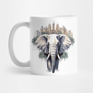 Majestic Elephant Animal Beauty Nature Wildlife Discovery Mug